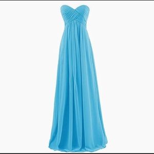 Sweetheart strapless Prom Dress